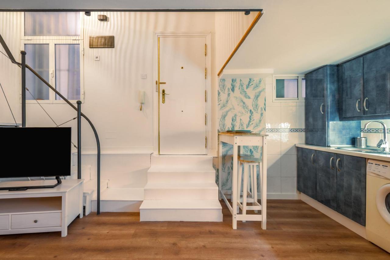 1 Bedroom 1 Bathroom Furnished - Lavapies - Duplex Madrid Exterior foto