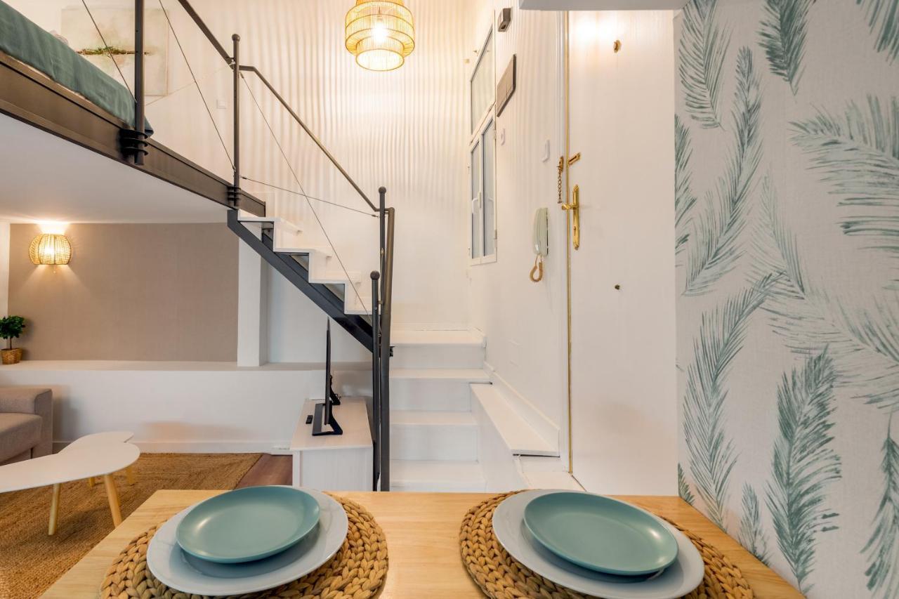 1 Bedroom 1 Bathroom Furnished - Lavapies - Duplex Madrid Exterior foto
